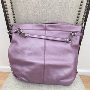 Coach Purple Leather Purse